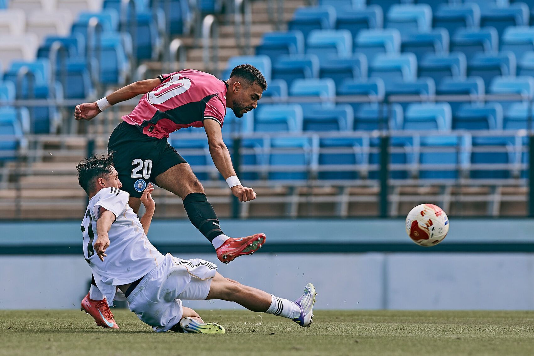 La UD Ibiza cae por la mínima ante el Real Madrid Castilla en un duelo de alto voltaje en Valdebebas